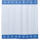 Search for royal blue shower curtains Fleur de lis