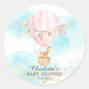 Search for pink hot air balloon stickers Giraffe
