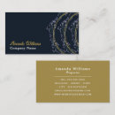 Search for golden business cards Floral