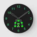 Search for st patricks clocks Four leaf clovers