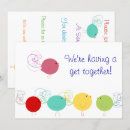 Search for get together party invitations Colourful