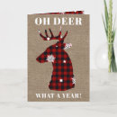 Search for deer christmas cards Rustic