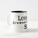 Search for love is brewing coffee mugs Simple