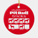 Search for pit bull christmas tree decorations Funny