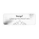 Search for clear return address labels Elegant