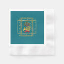 Search for teal christmas napkins Gold