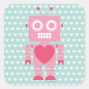 Search for cute robot stickers Fun
