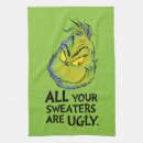 Search for the grinch tea towels Dr seuss books