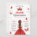Search for royal red invitations Butterfly