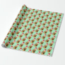 Search for airedale wrapping paper Santa