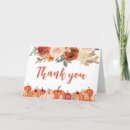 Search for orange floral cards Pumpkin baby shower