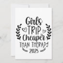 Search for therapy invitations Girls trip