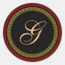 Search for monogram letter g stickers Initial