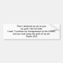 Search for forgiven bumper stickers God