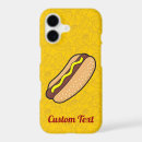 Search for hotdog iphone cases Mustard