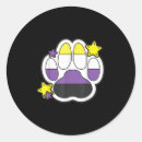 Search for pride paw stickers Non binary furry
