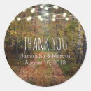 Search for enchanted forest thank you stickers Rustic