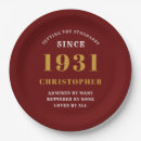 Search for 90th birthday plates Blue