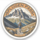 Search for italian alps stickers Mountain pass