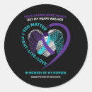 Search for suicides stickers Awareness