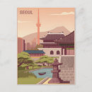 Search for of seoul postcards Gyeongbokgung palace