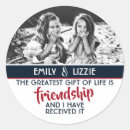 Search for friends for life stickers Happy friendship day