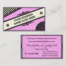 Search for fan business cards Elegant