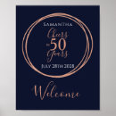 Search for gold 50th birthday party posters Fifty