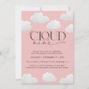 Search for pink cloud invitations Elegant