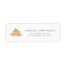 Search for pumpkins return address labels Greenery