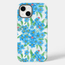 Search for forget me not flower iphone cases Blue