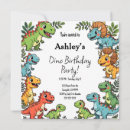 Search for t rex square invitations Children