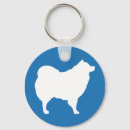 Search for american eskimo round key rings Puppy