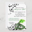 Search for green masquerade mask invitations Party