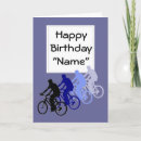 Search for funny cycling birthday cards Bike