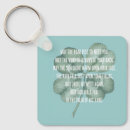 Search for irish design key rings Four leaf clover