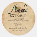 Search for almonds stickers Elegant
