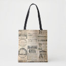 Search for newspaper tote bags French