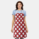 Search for polka dot pattern aprons Circle