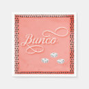 Search for game night napkins Watercolor