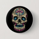 Search for sugar skull badges Calavera