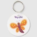 Search for orange butterfly key rings Cute