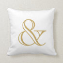 Search for ampersand cushions White