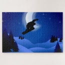 Search for snowboarding puzzles Mountains