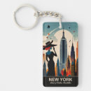 Search for new york key rings Silhouette