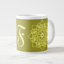 Search for floral monogram coffee mugs Yellow