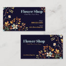 Search for bloom business cards Autumn flowers