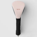 Search for girly golf head covers Initials