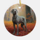 Search for weimaraner christmas tree decorations Pet