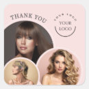 Search for thank you cards stickers Blush pink